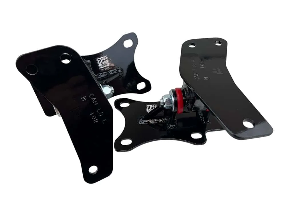 [MG-TM102] Tuff Mounts Engine Mounts - Chevy Camaro 1st Generation (67-69) (GM - LS Engine)