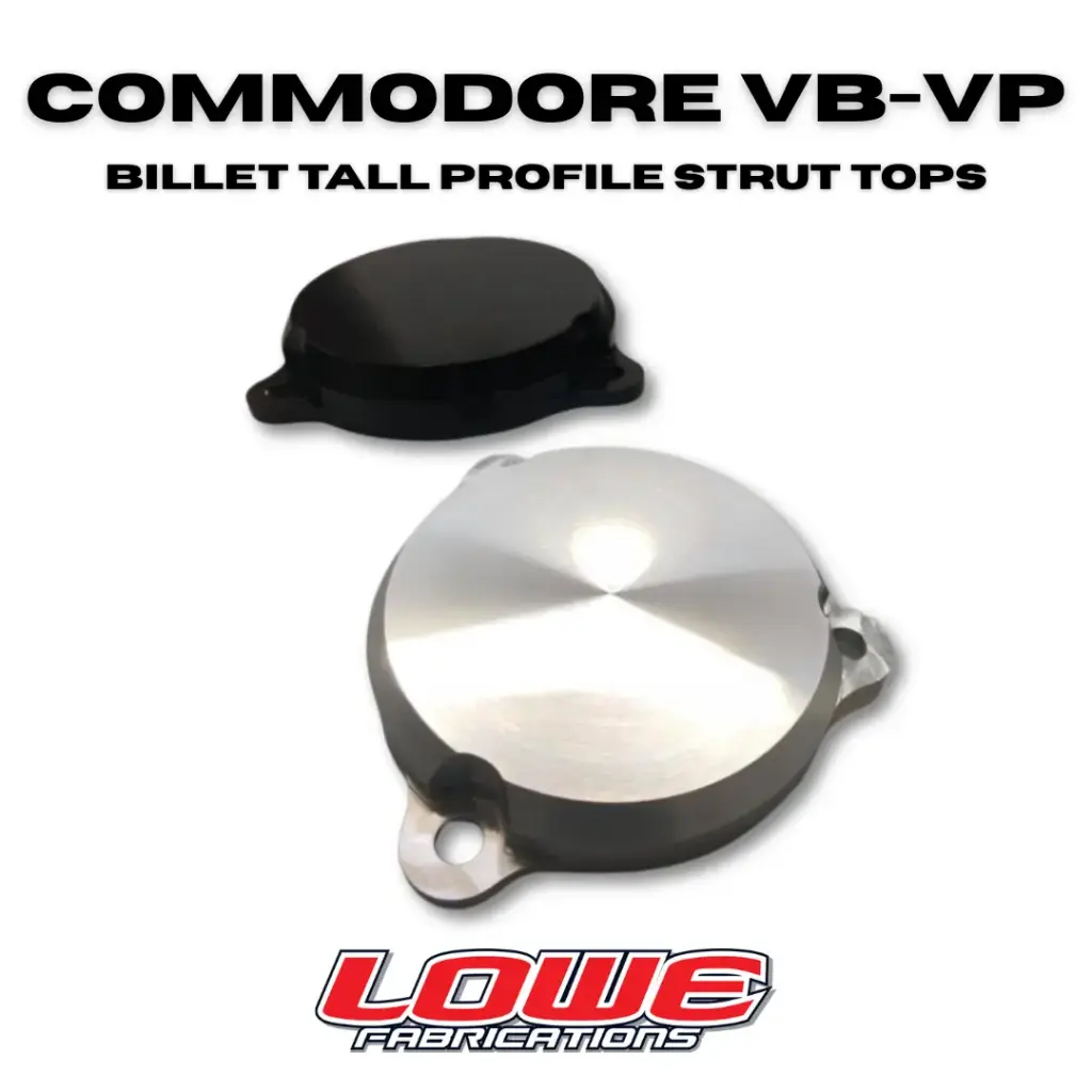 [LF-HCVB-STTP-TP.PO] Strut Top Covers Commodore VB-VP - Tall Profile (Polished)